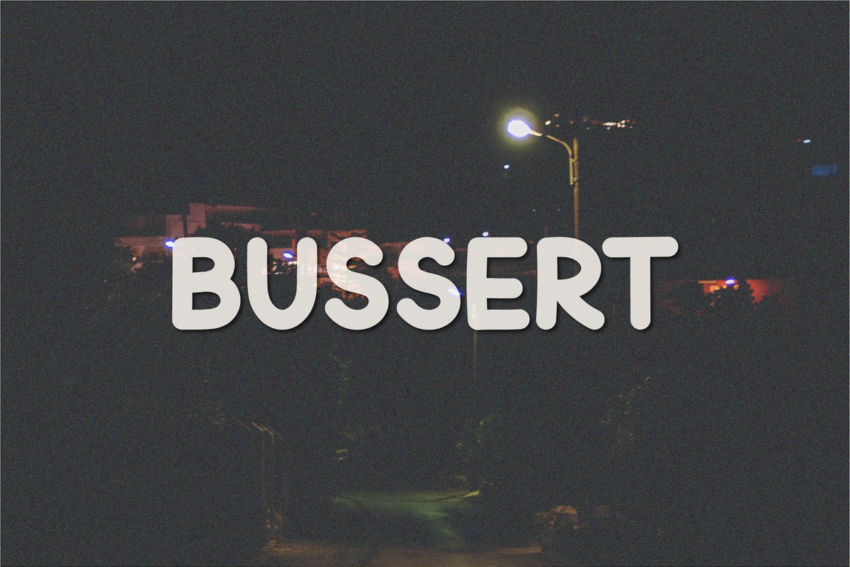 폰트 Bussert