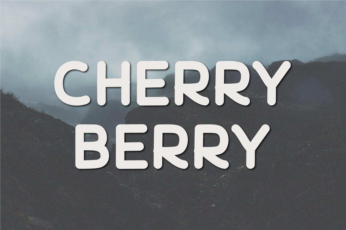 폰트 Cherry Berry