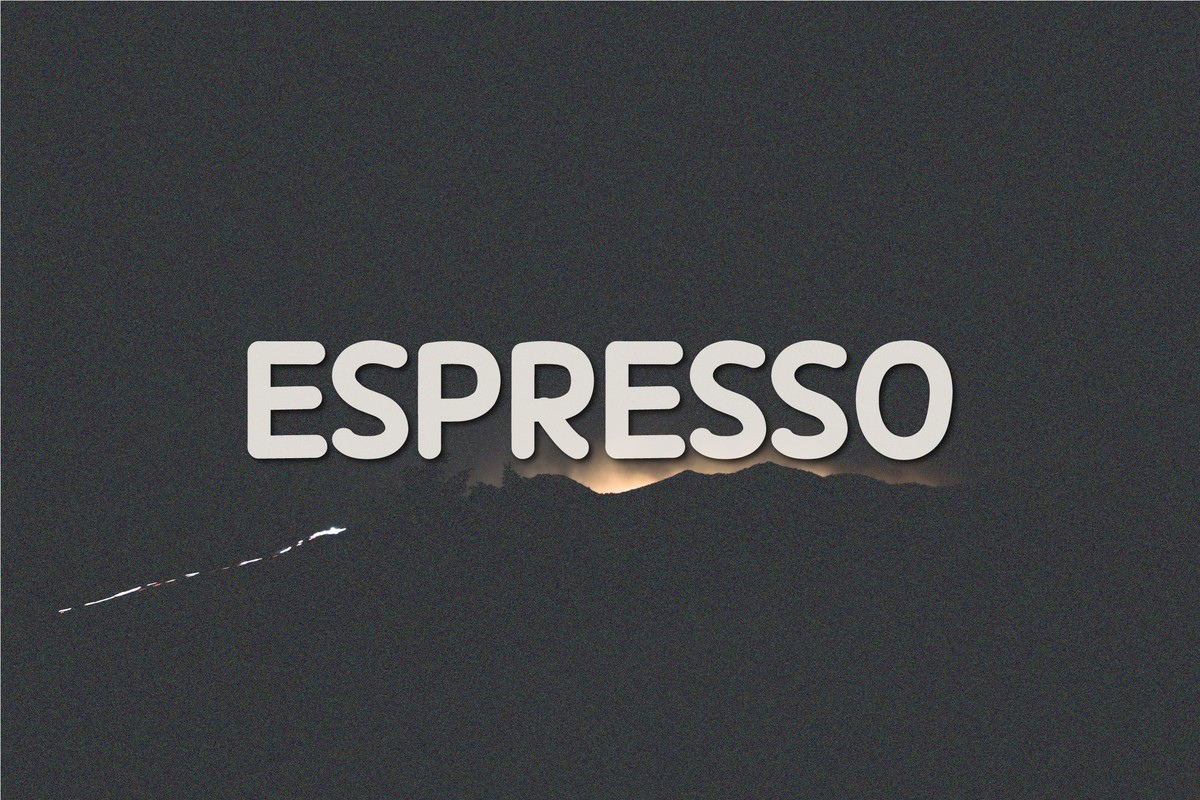 폰트 Espresso