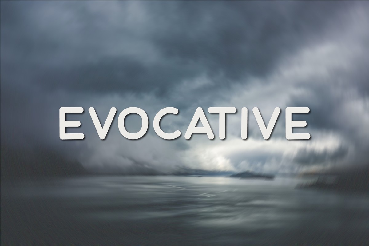 폰트 Evocative