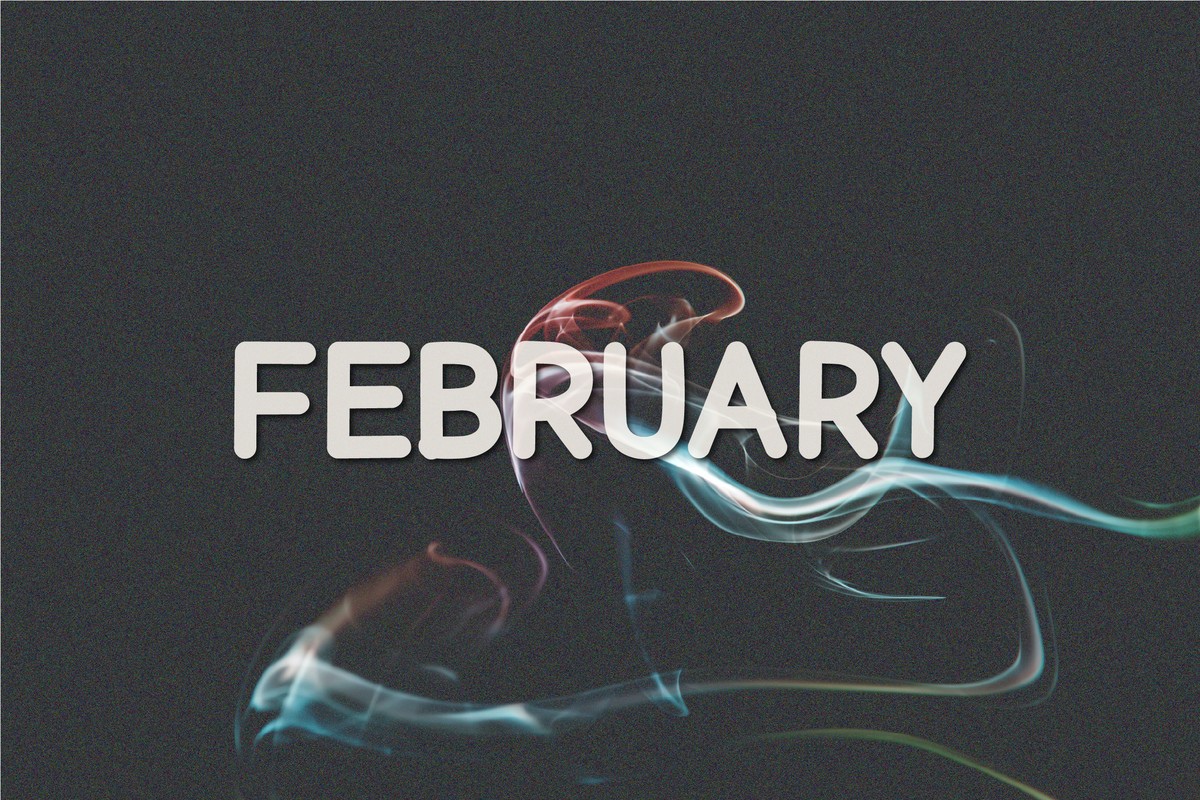 폰트 February
