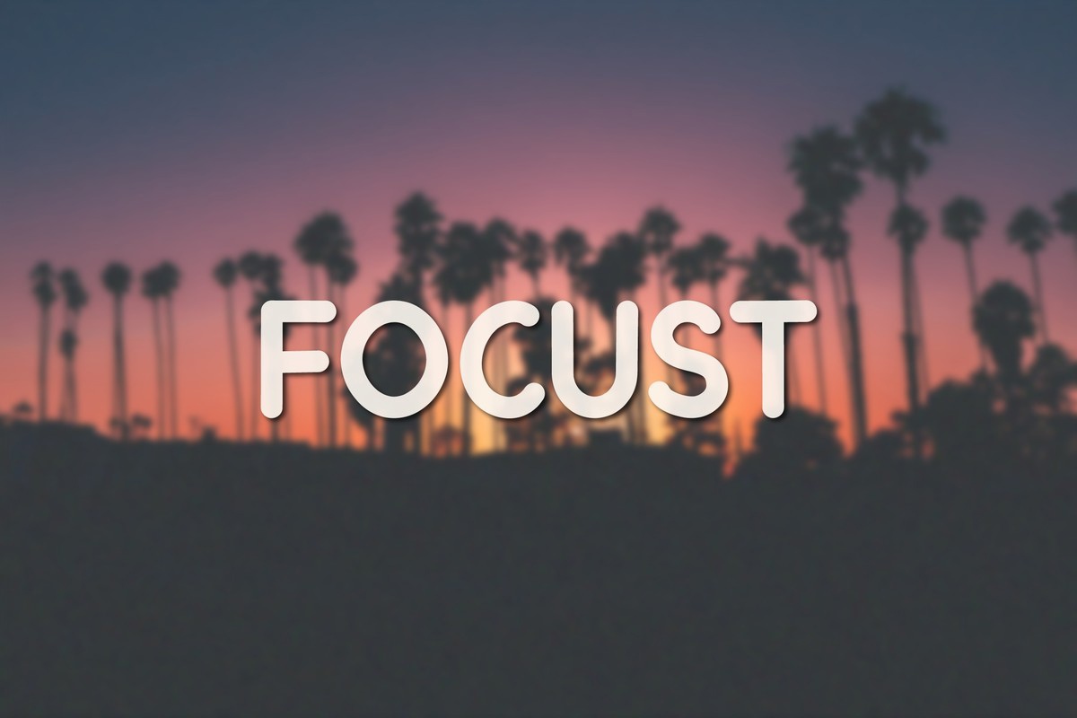 폰트 Focust