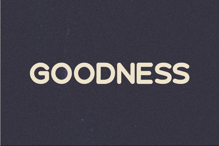 폰트 Goodness
