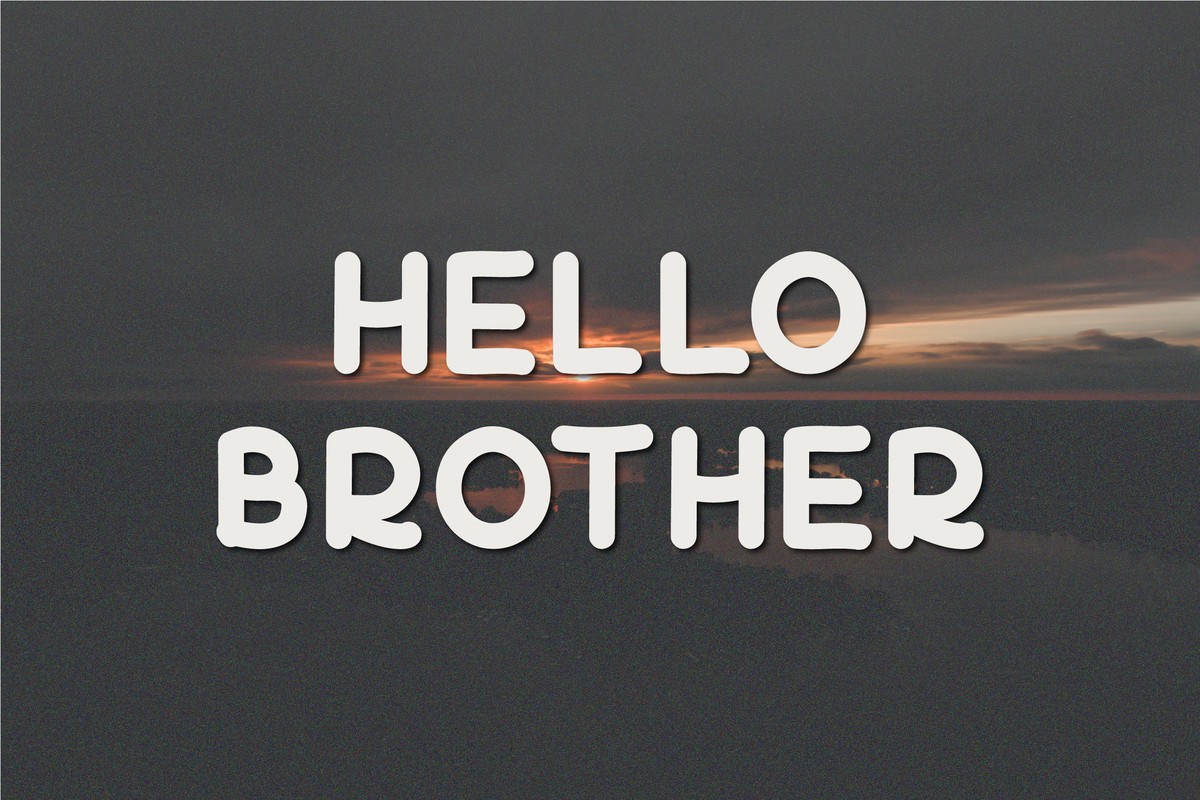폰트 Hello Brother