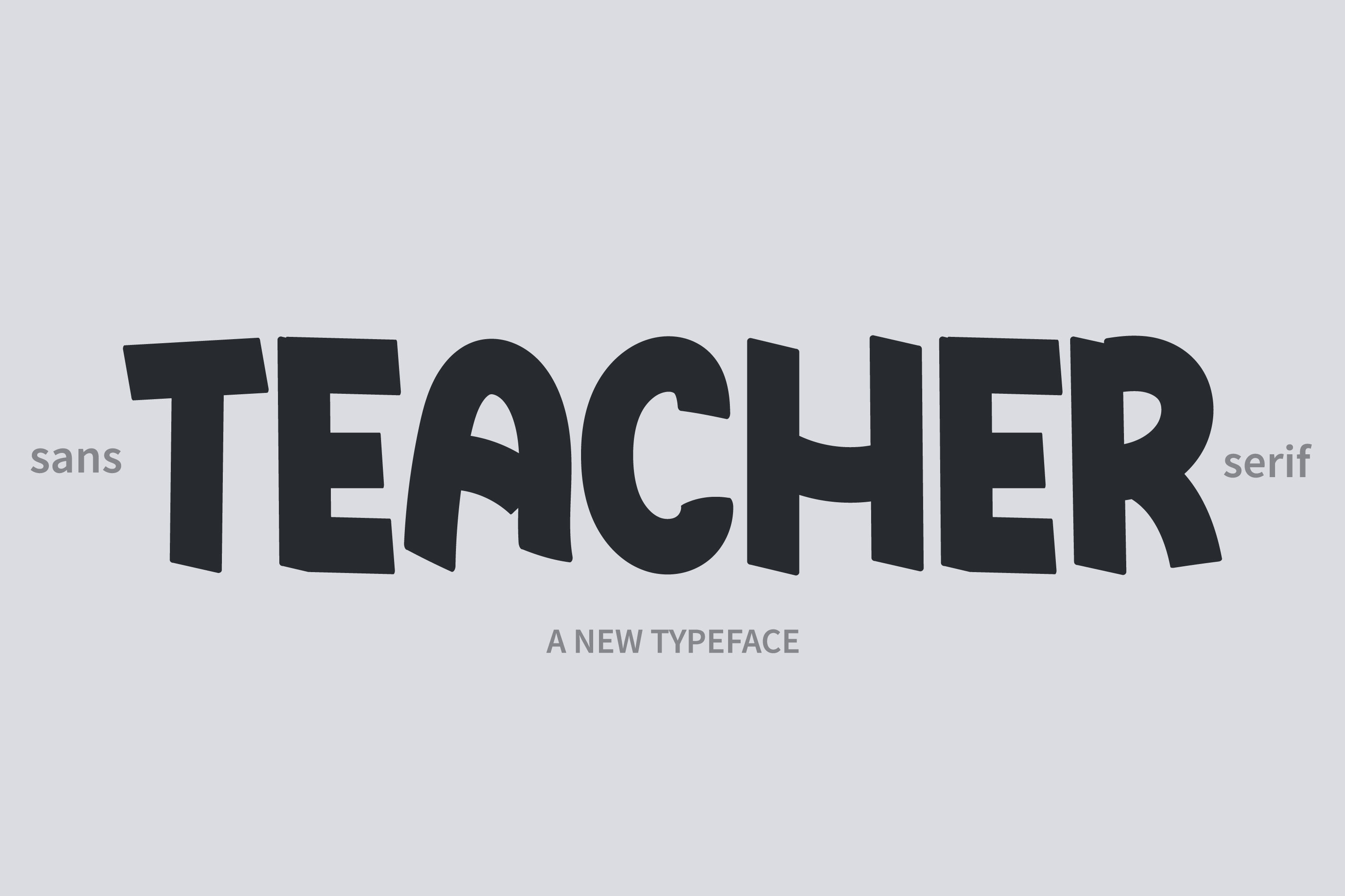 폰트 Teachers