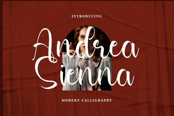 폰트 Andrea Sienna