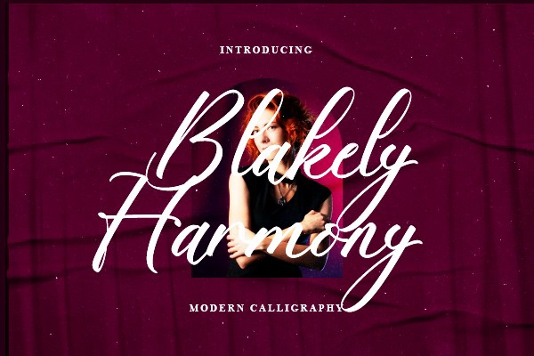 폰트 Blakely Harmony