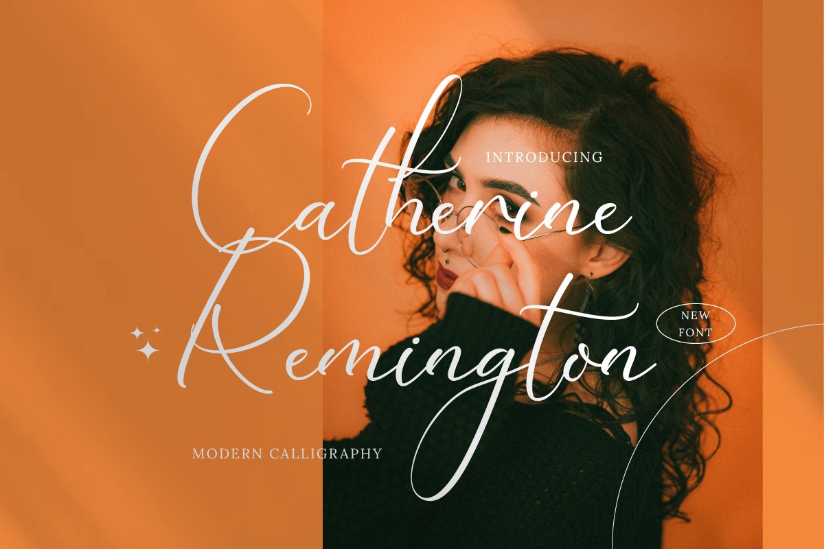 폰트 Catherine Remington