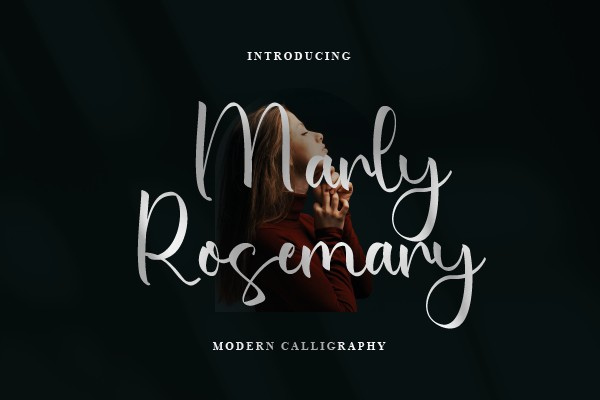 폰트 Marly Rosemary