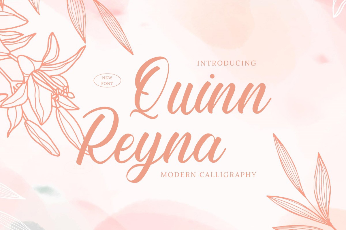 폰트 Quinn Reyna