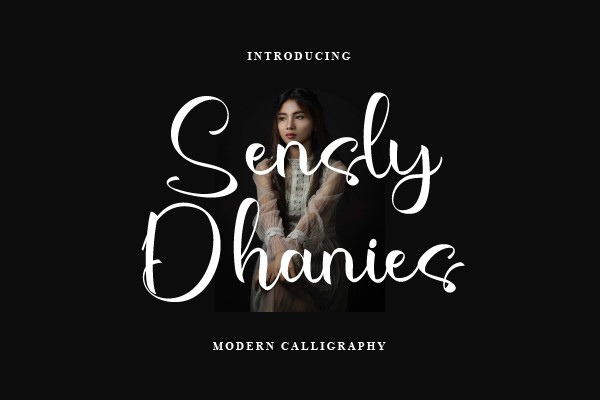폰트 Sensly Dhanies