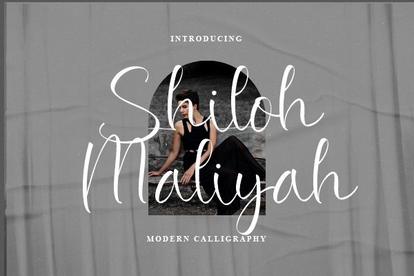 폰트 Shiloh Maliyah