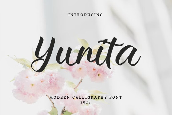 폰트 Yunita