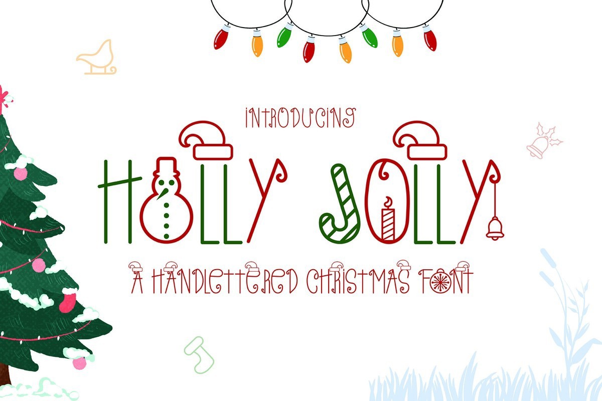 폰트 Holly Jolly