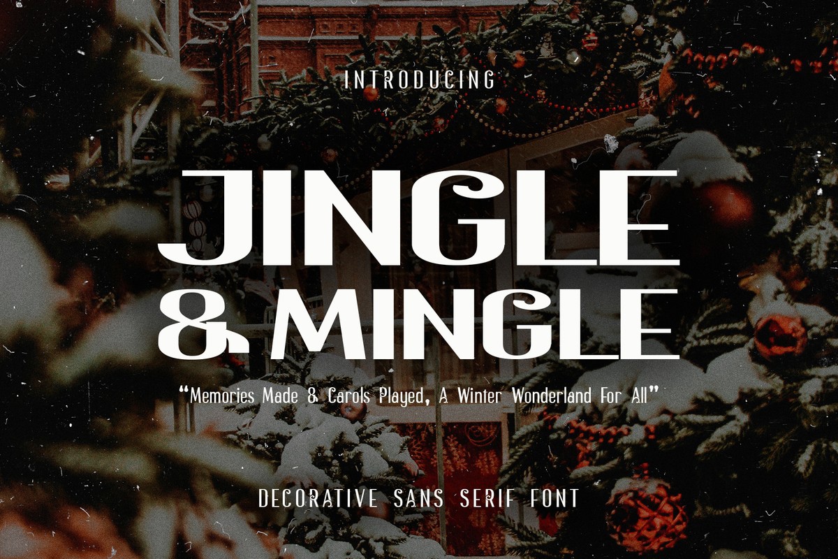 폰트 CF Jingle & Mingle