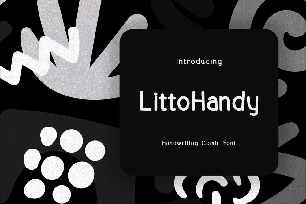 폰트 CF Littohandy