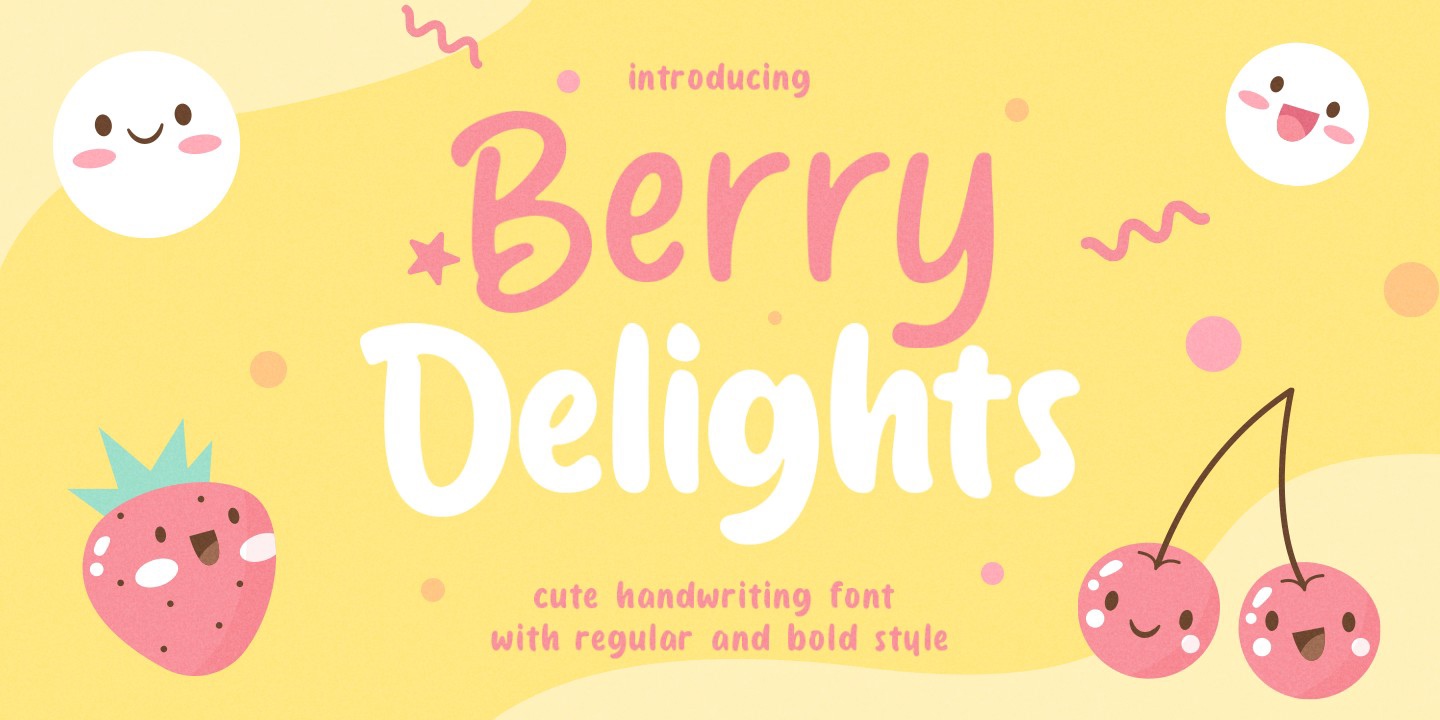 폰트 Berry Delight