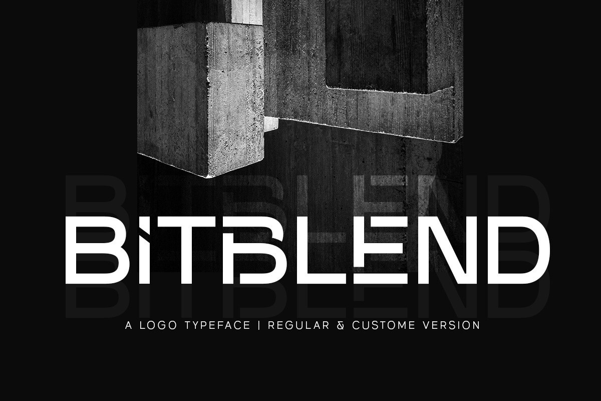 폰트 Bitblend
