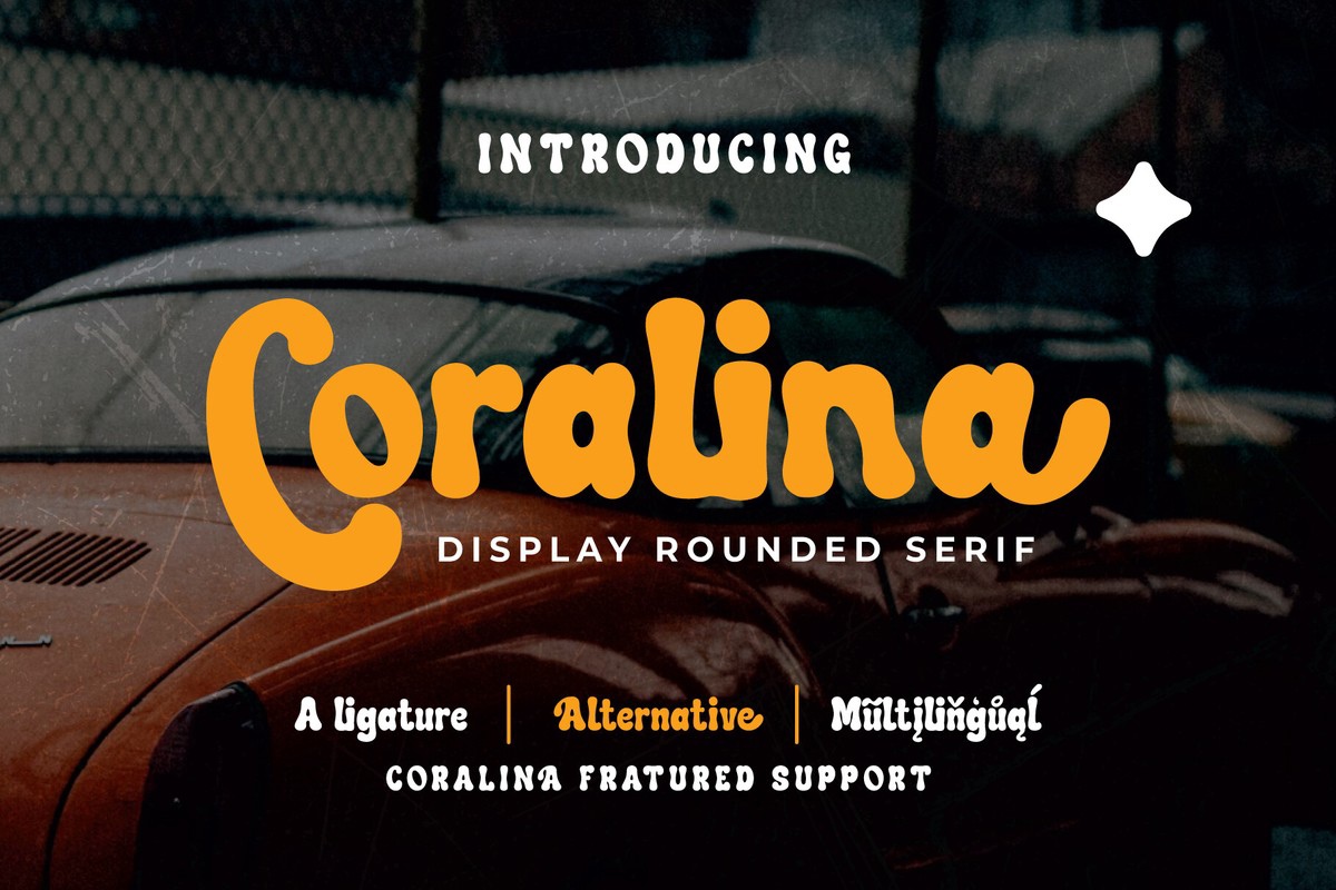 폰트 Coralina