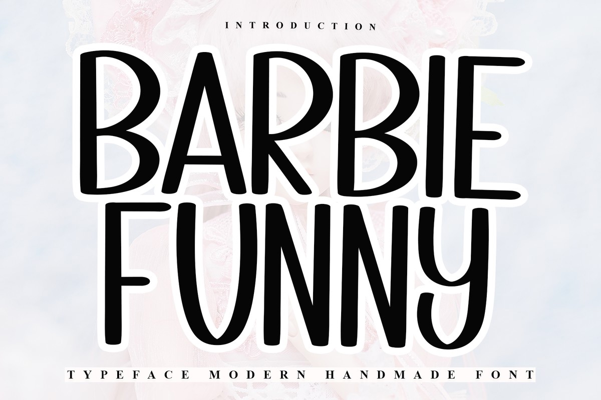 폰트 Barbie Funny