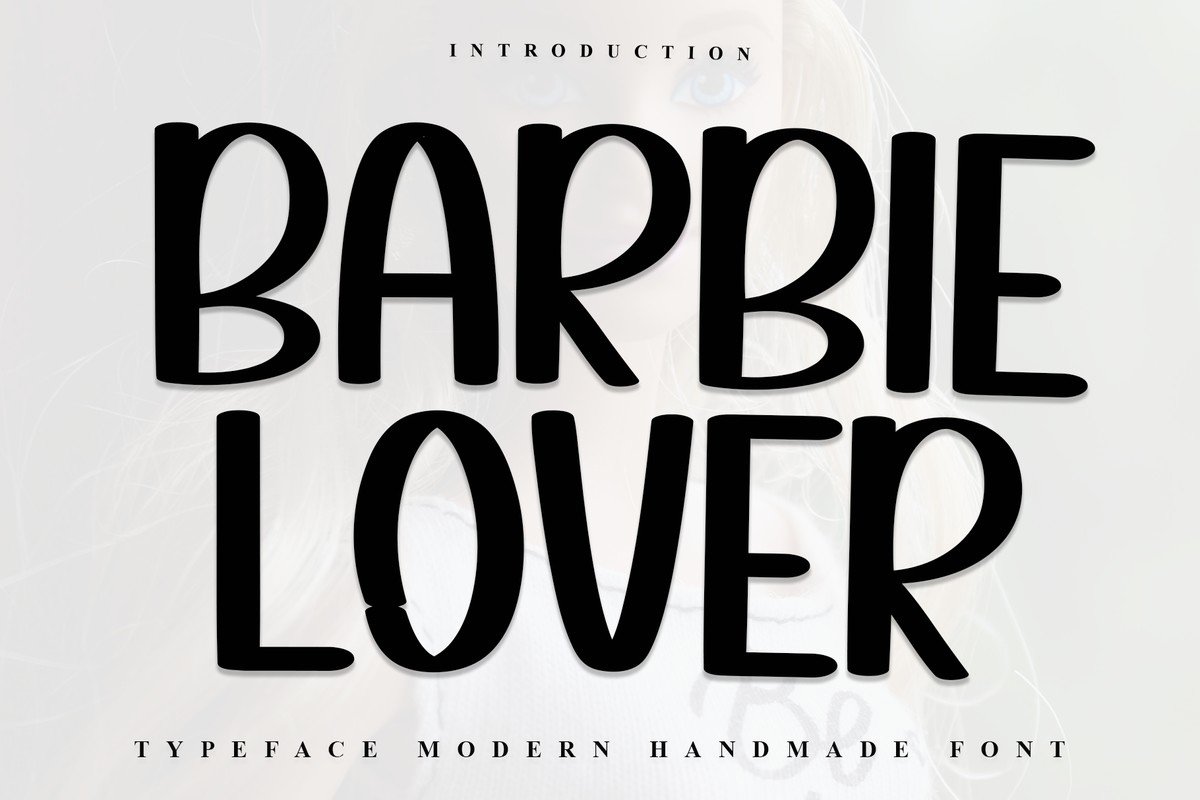폰트 Barbie Lover