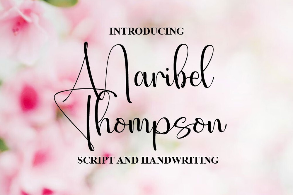 폰트 Maribel Thompson