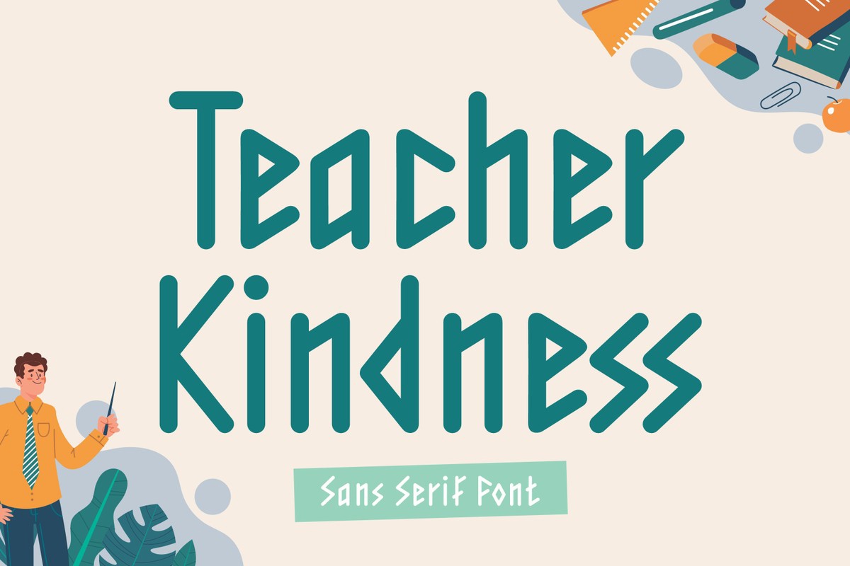 폰트 Teacher Kindness
