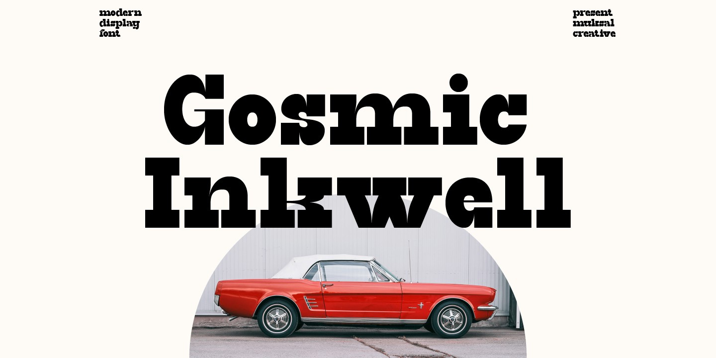 폰트 Gosmic Inkwill