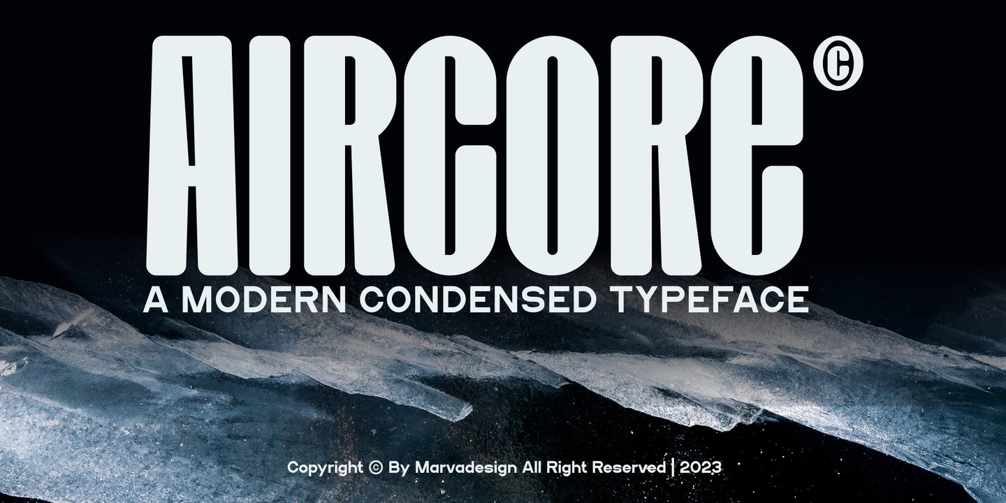 폰트 Aircore