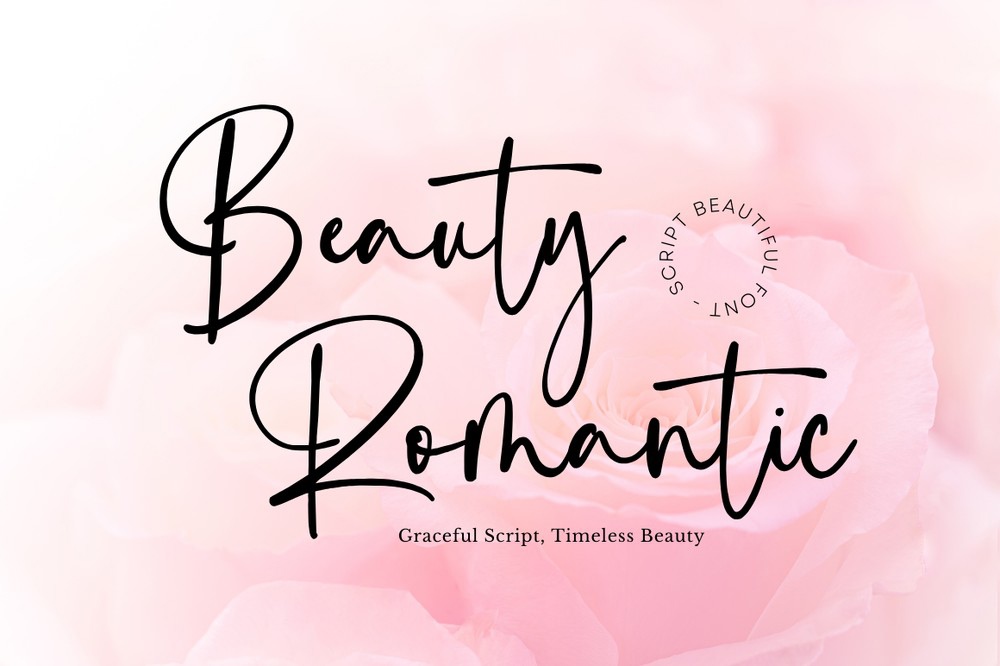 폰트 Beauty Romantic