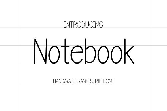 폰트 Notebook
