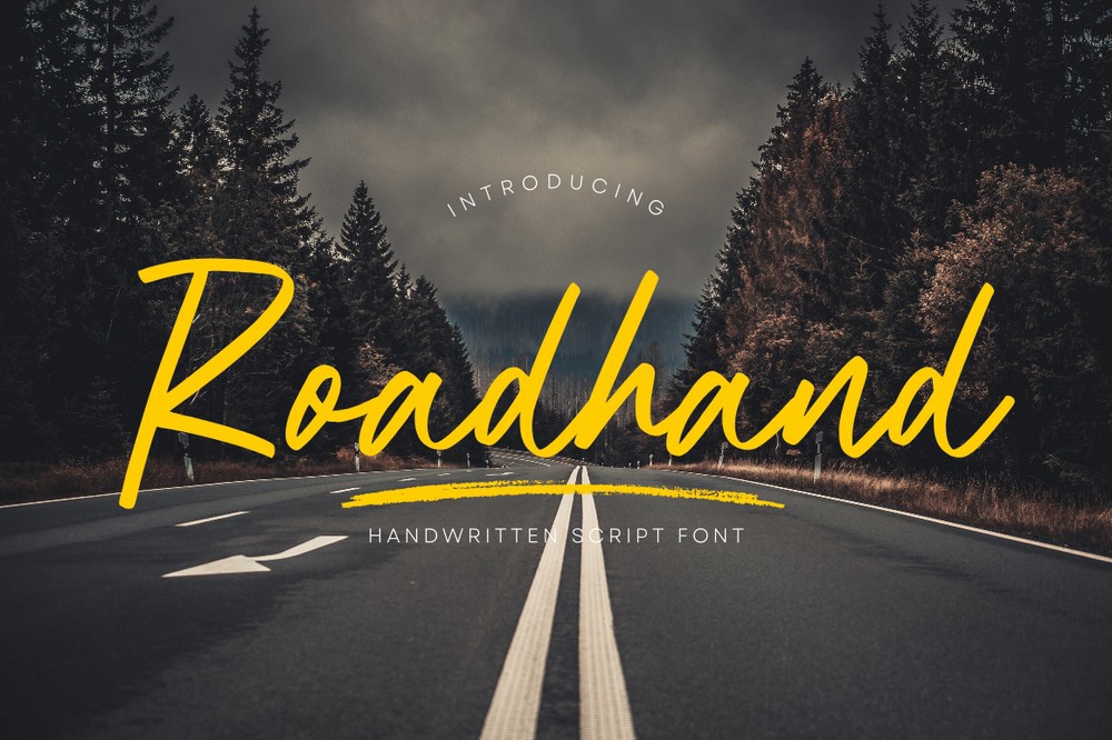 폰트 Roadhand