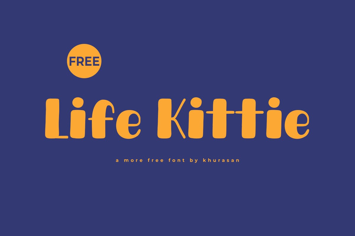 폰트 Life Kittie