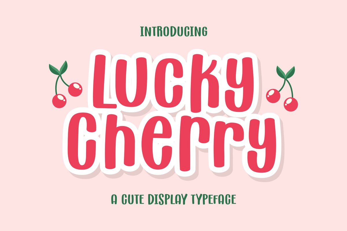 폰트 Lucky Cherry