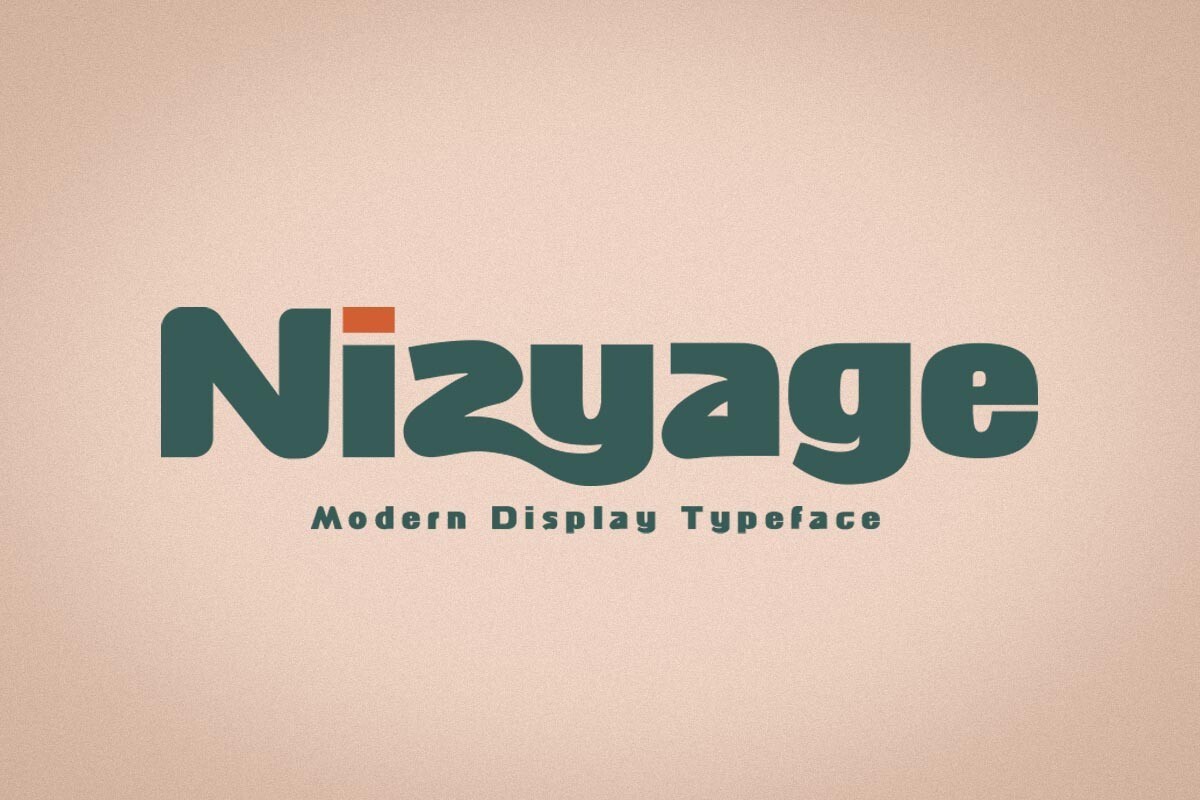 폰트 Nizyage