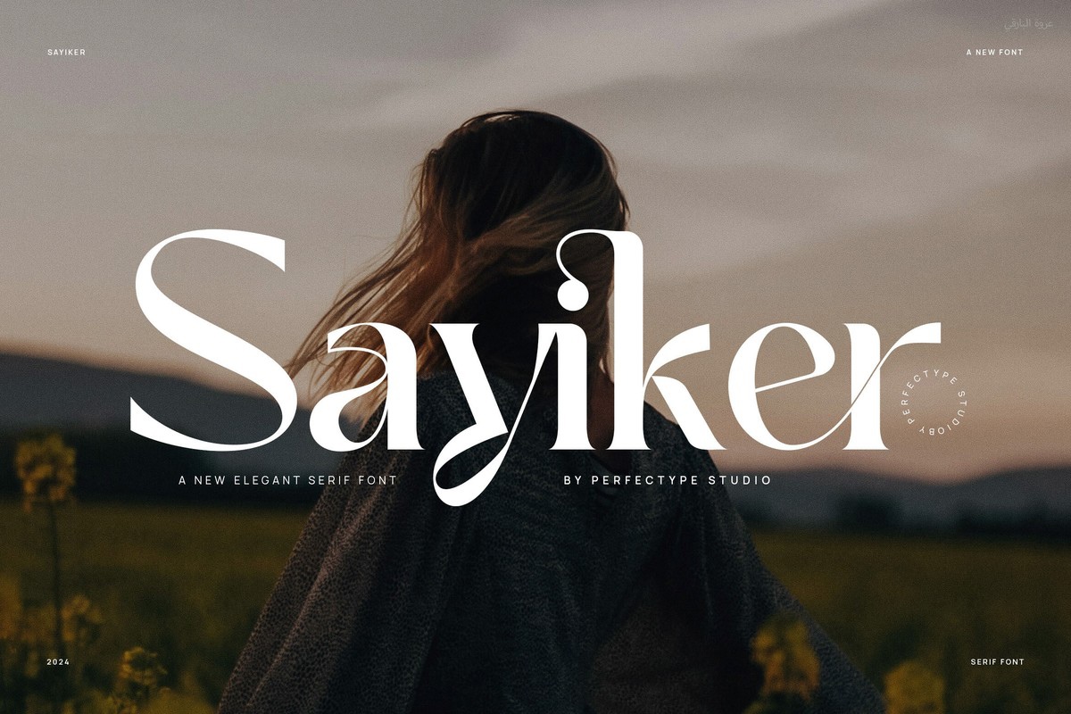 폰트 Sayiker