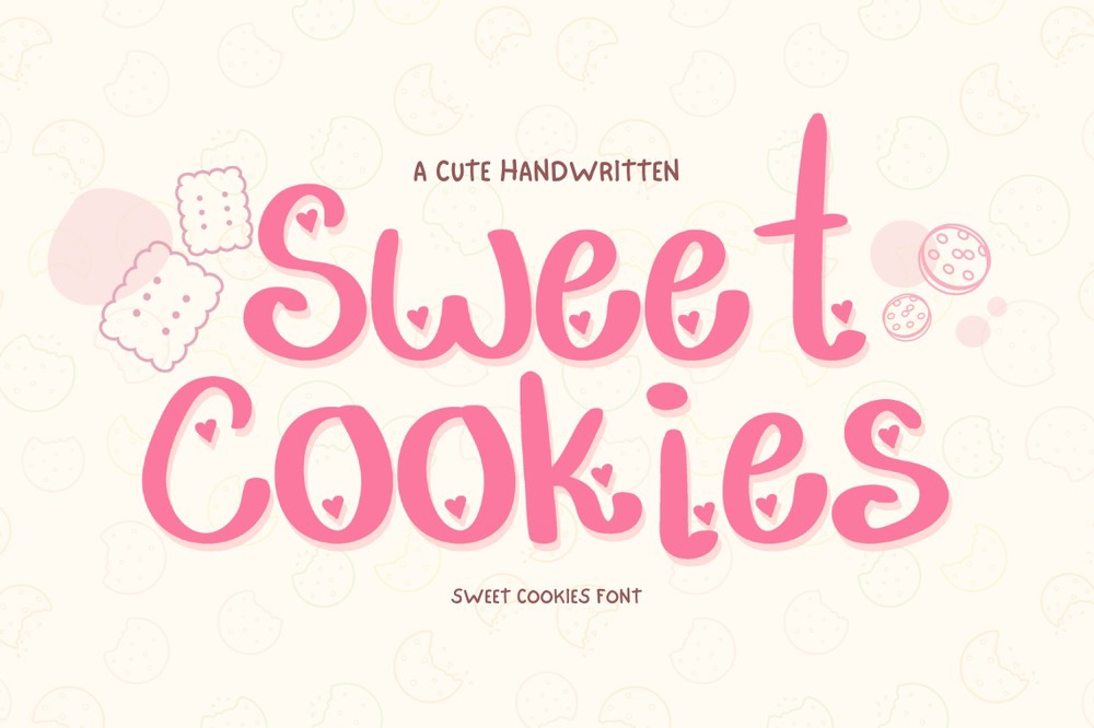 폰트 Sweet Cookies
