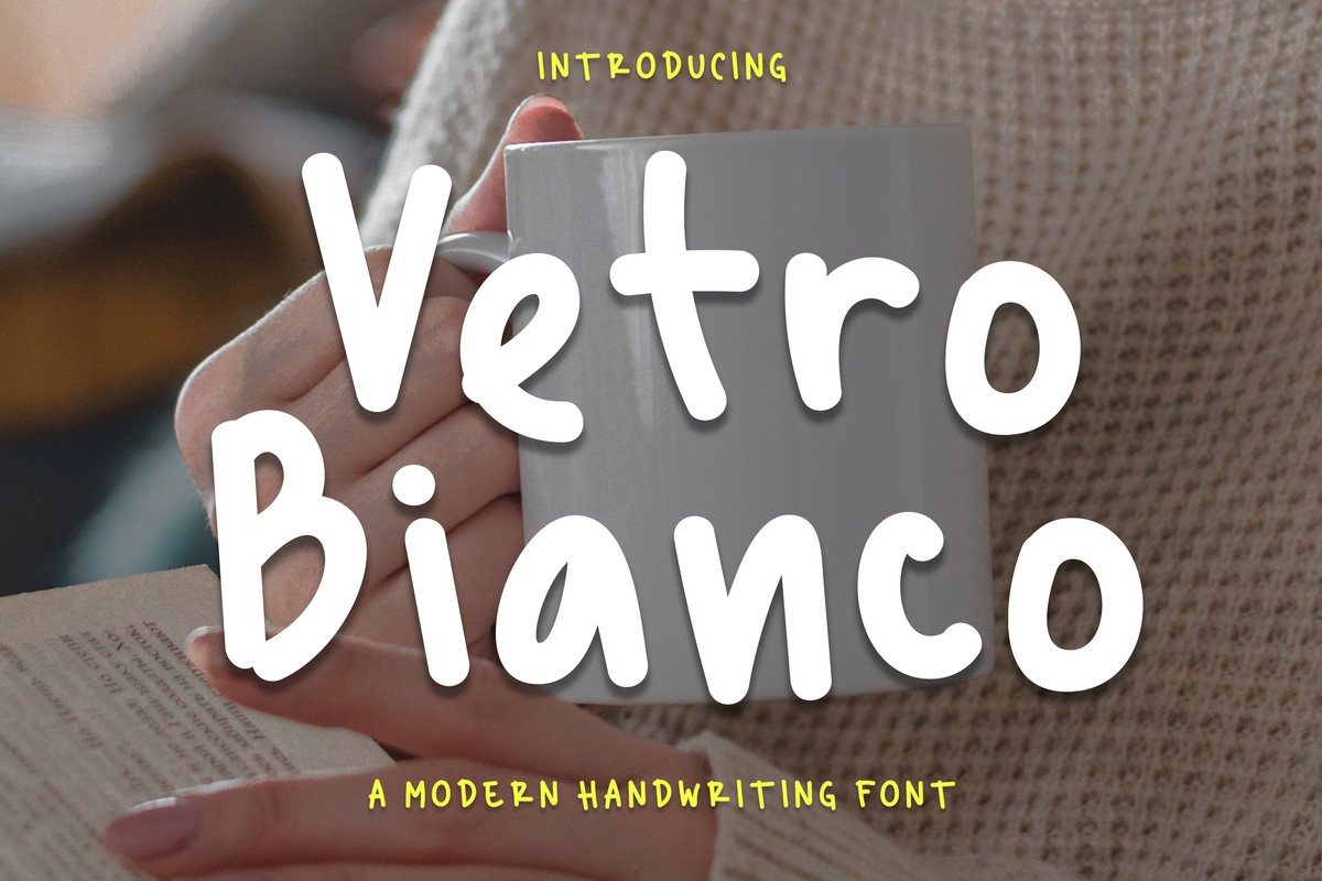 폰트 Vetro Bianco