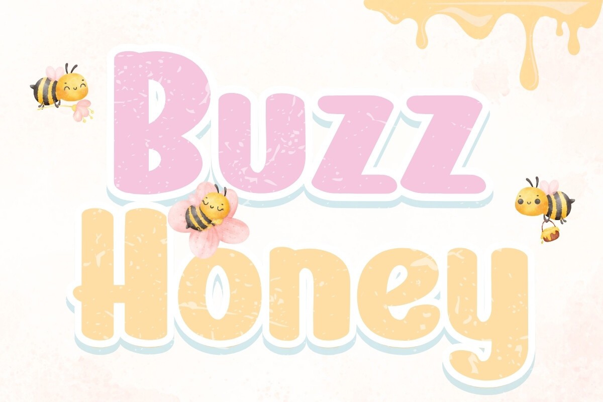 폰트 Buzz Honey