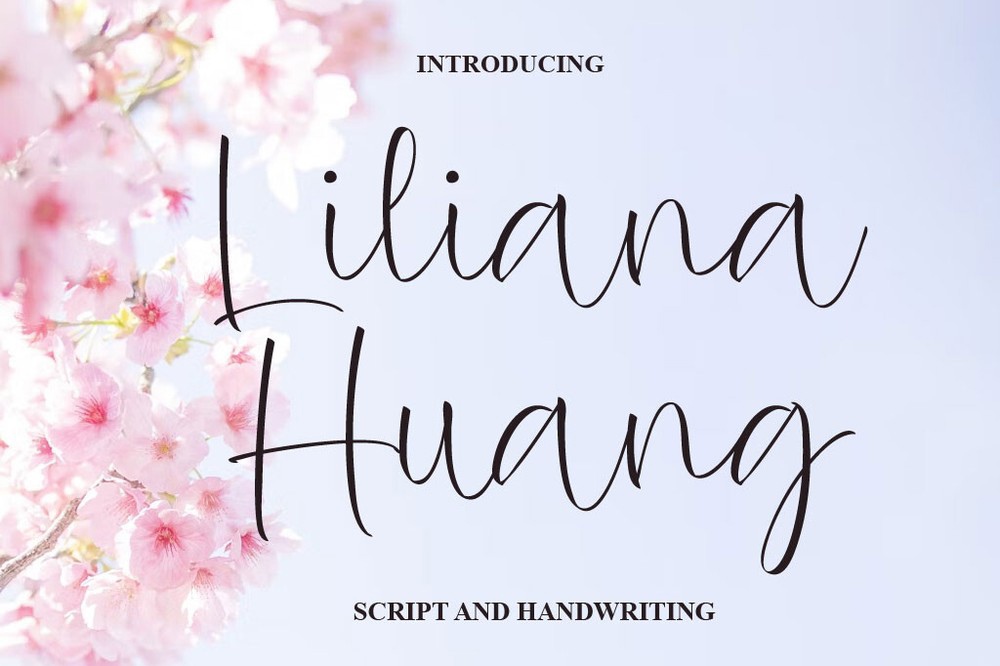 폰트 Liliana Huang