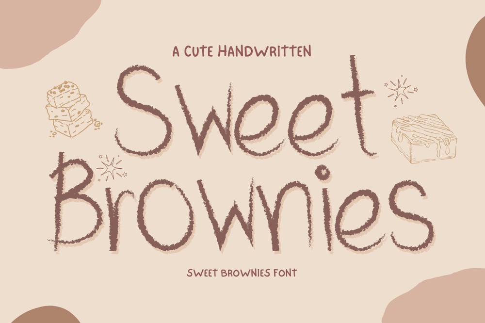 폰트 Sweet Brownies