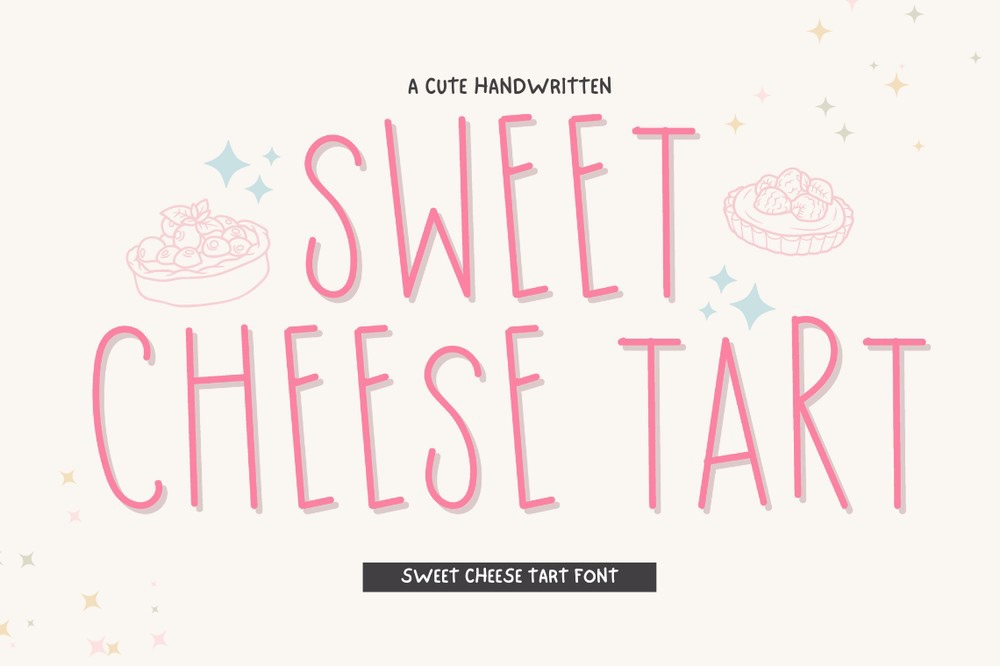 폰트 Sweet Cheese Tart