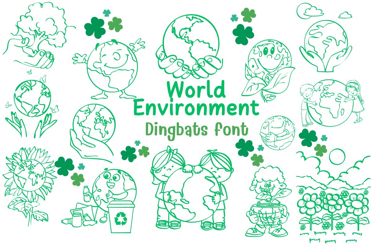 폰트 World Environment