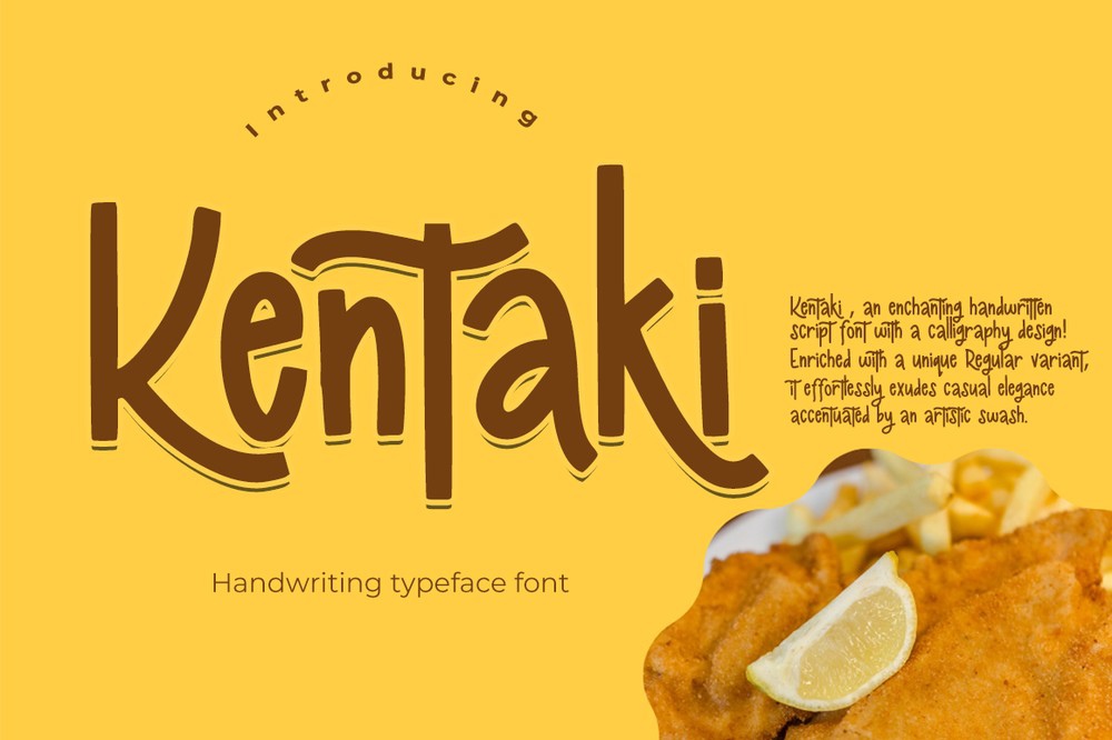 폰트 Kentaki
