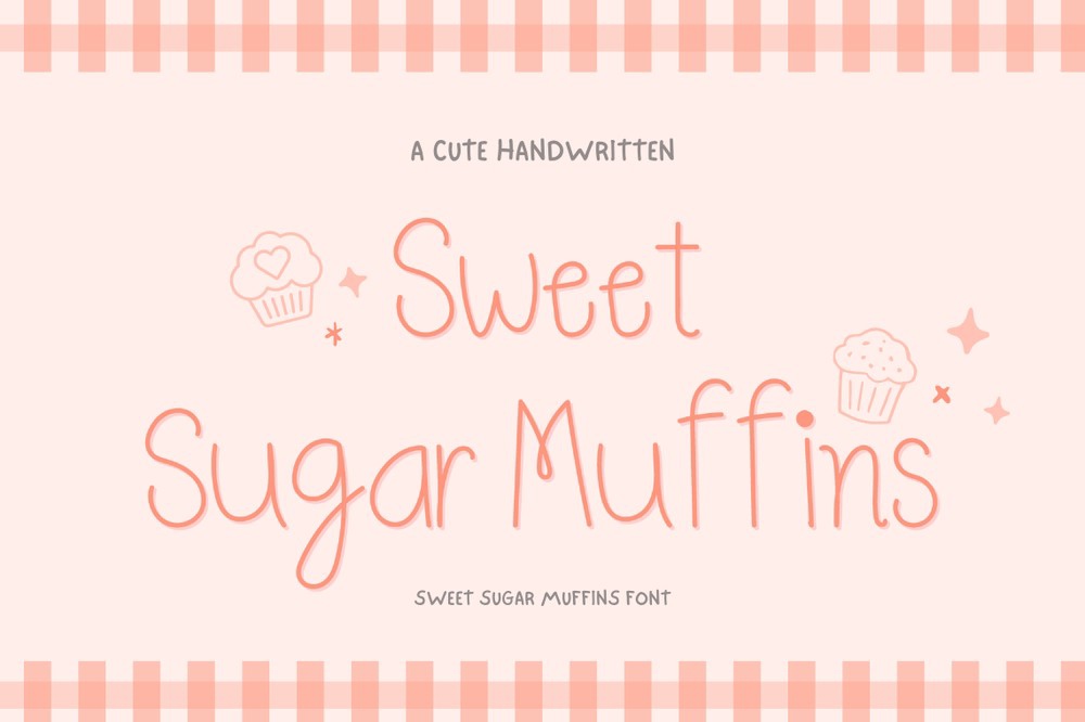 폰트 Sweet Sugar Muffins