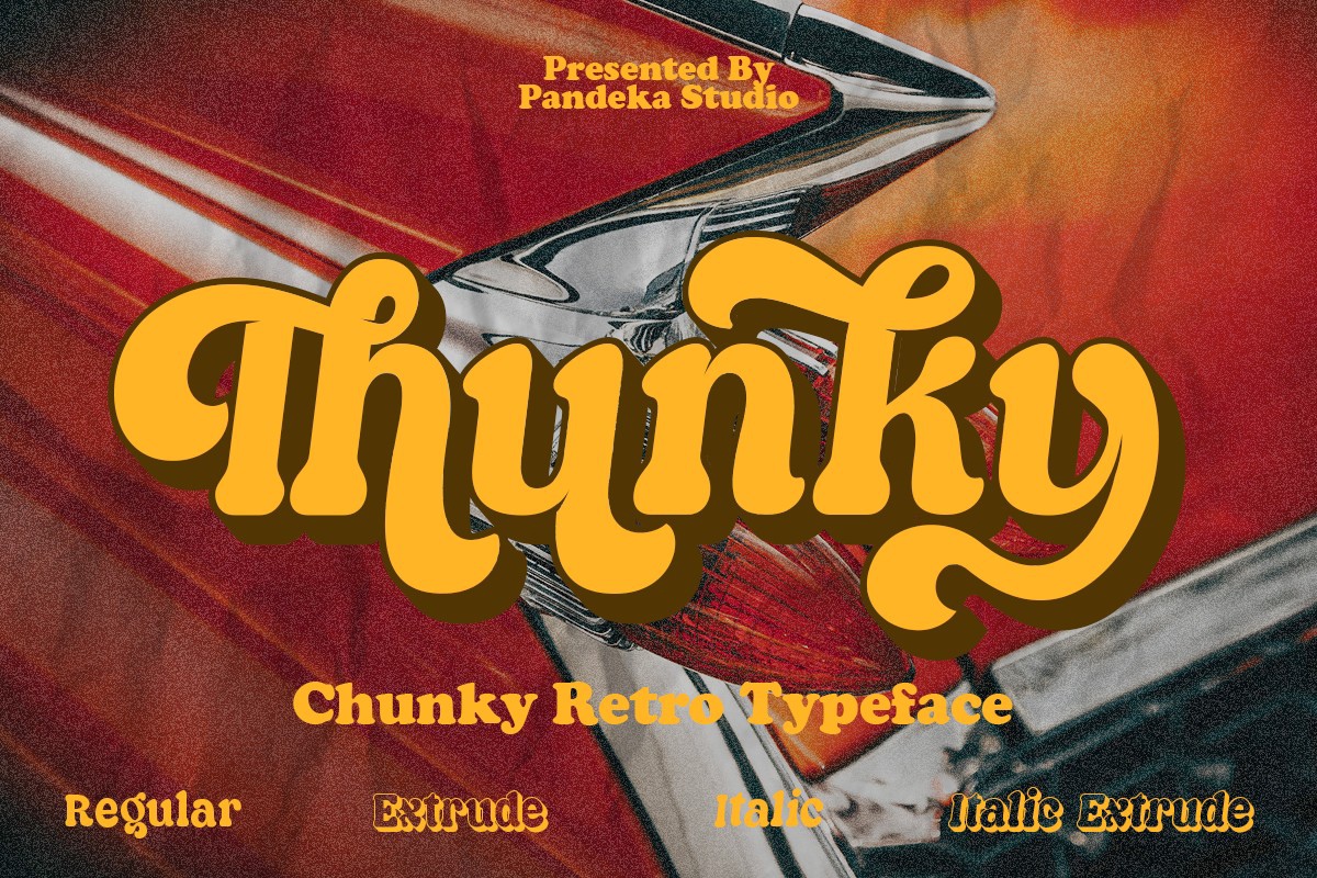 폰트 Thunky