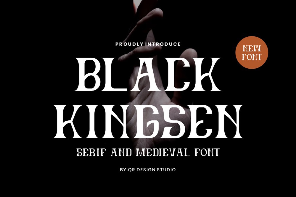 폰트 Black Kingsen