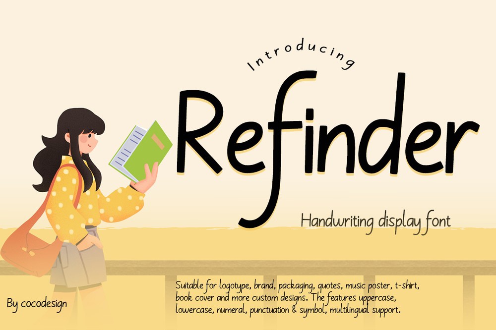 폰트 Refinder