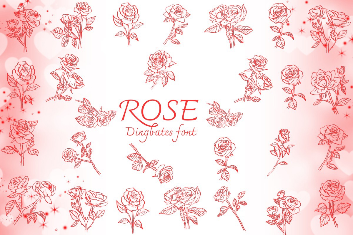 폰트 Roses