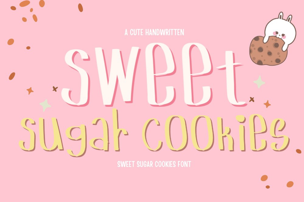 폰트 Sweet Sugar Cookies